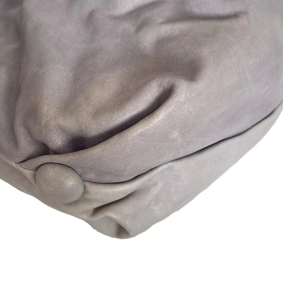 EMPORIO ARMANI - Gray Leather Tote Bag - Picture 5 of 10